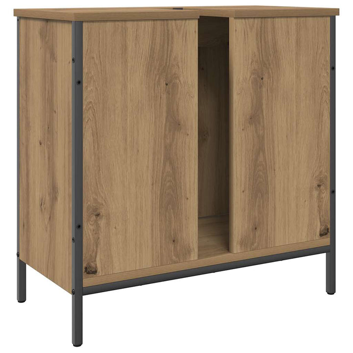 vaskeskab 60x30x60 cm konstrueret træ kunsteg