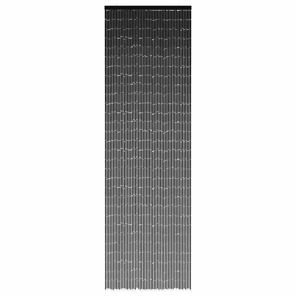 insektgardin til døren 56x185 cm bambus mørkegrå