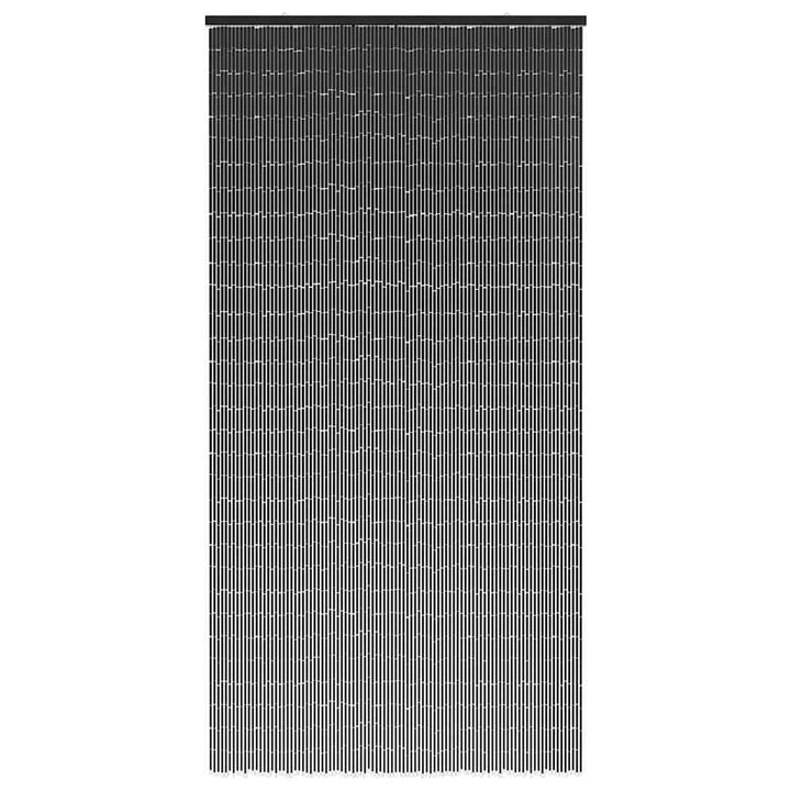 insektgardin til døren 100x200 cm bambus mørkegrå