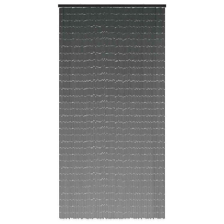 insektgardin til døren 100x220 cm bambus mørkegrå