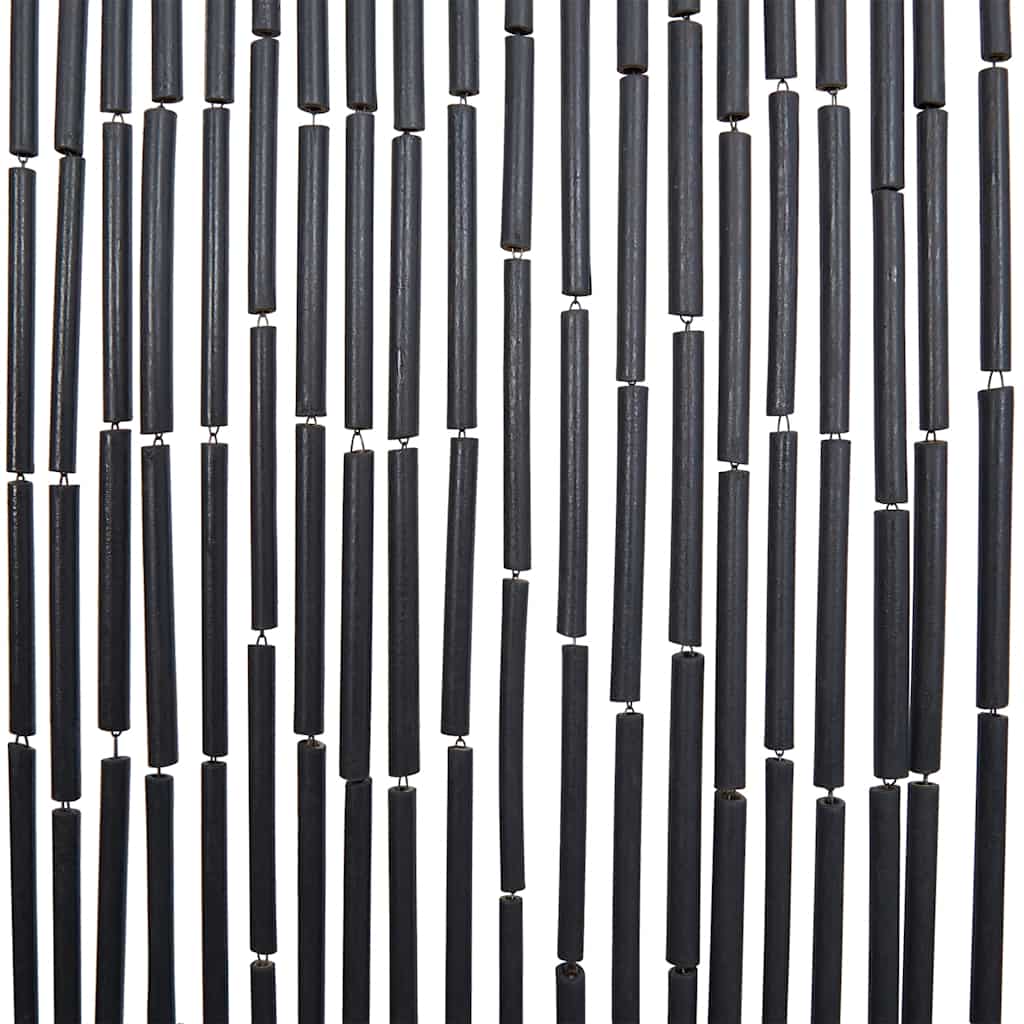 insektgardin til døren 100x220 cm bambus mørkegrå