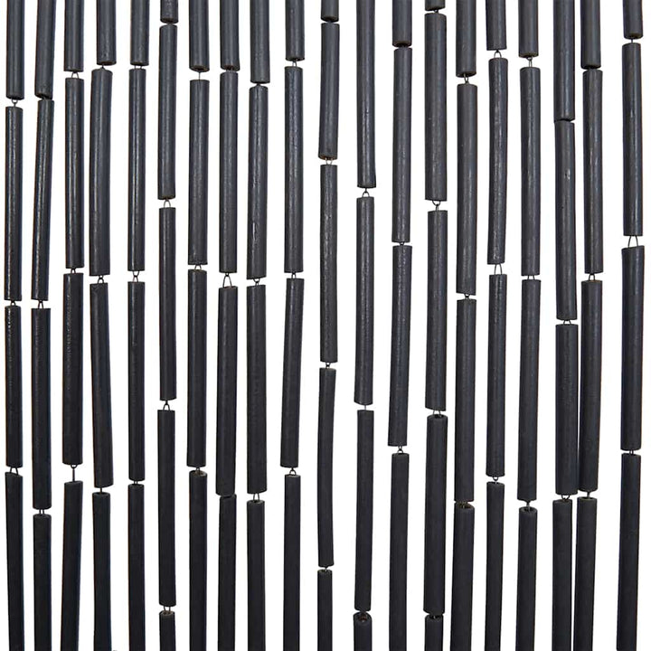 insektgardin til døren 120x220 cm bambus mørkegrå