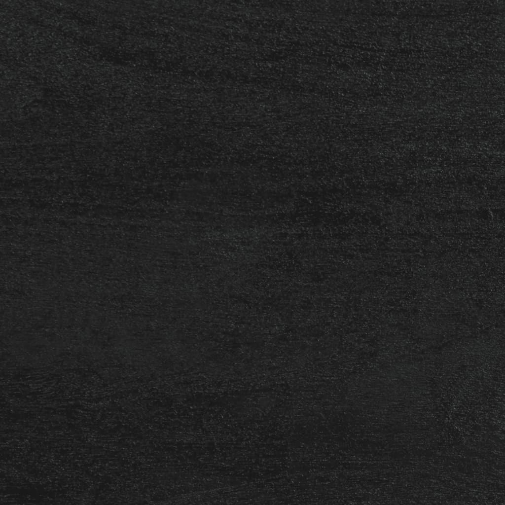skab 60x33x75 cm konstrueret træ sort