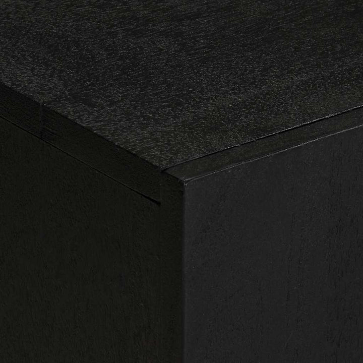 tv-bord 105x33x46 cm konstrueret træ sort