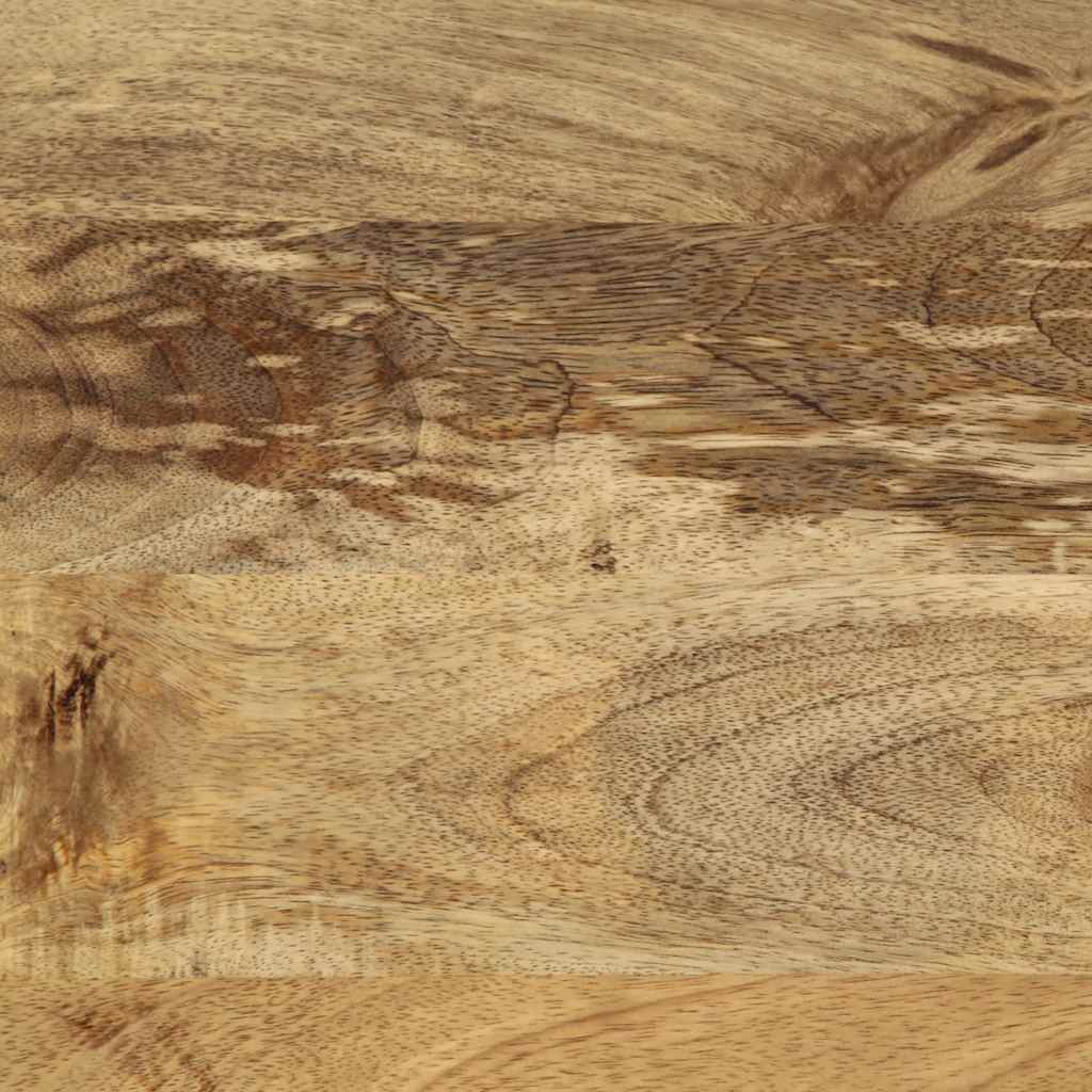 sengebord 40x33x46 cm massivt mangotræ brun