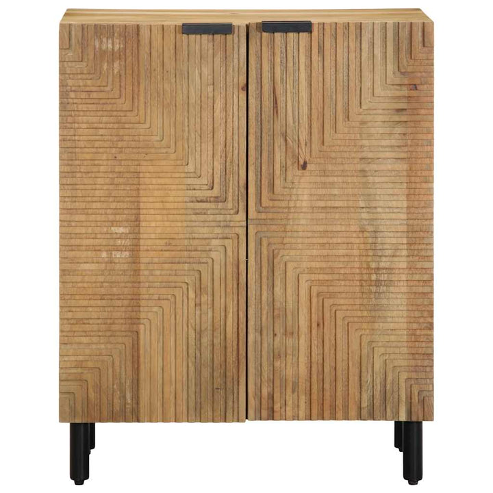 skænk 60x33x75 cm massivt mangotræ brun