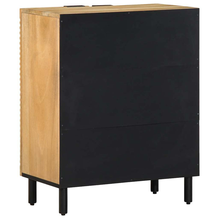 skænk 60x33x75 cm massivt mangotræ brun