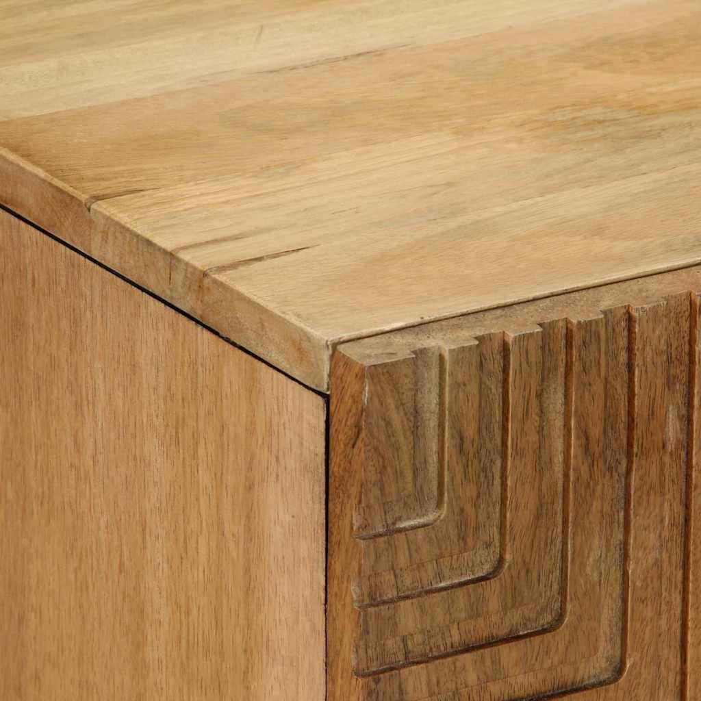skænk 60x33x75 cm massivt mangotræ brun