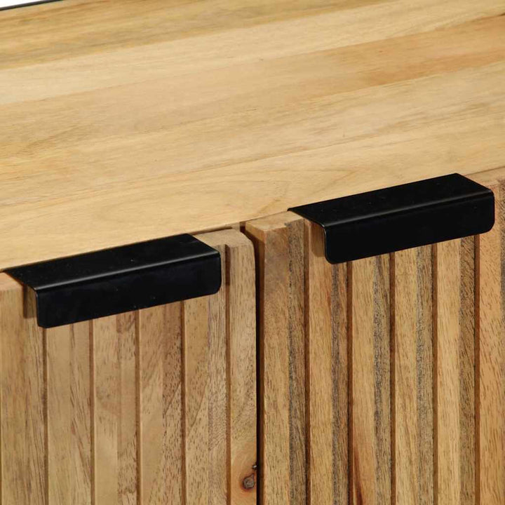 skænk 60x33x75 cm massivt mangotræ brun