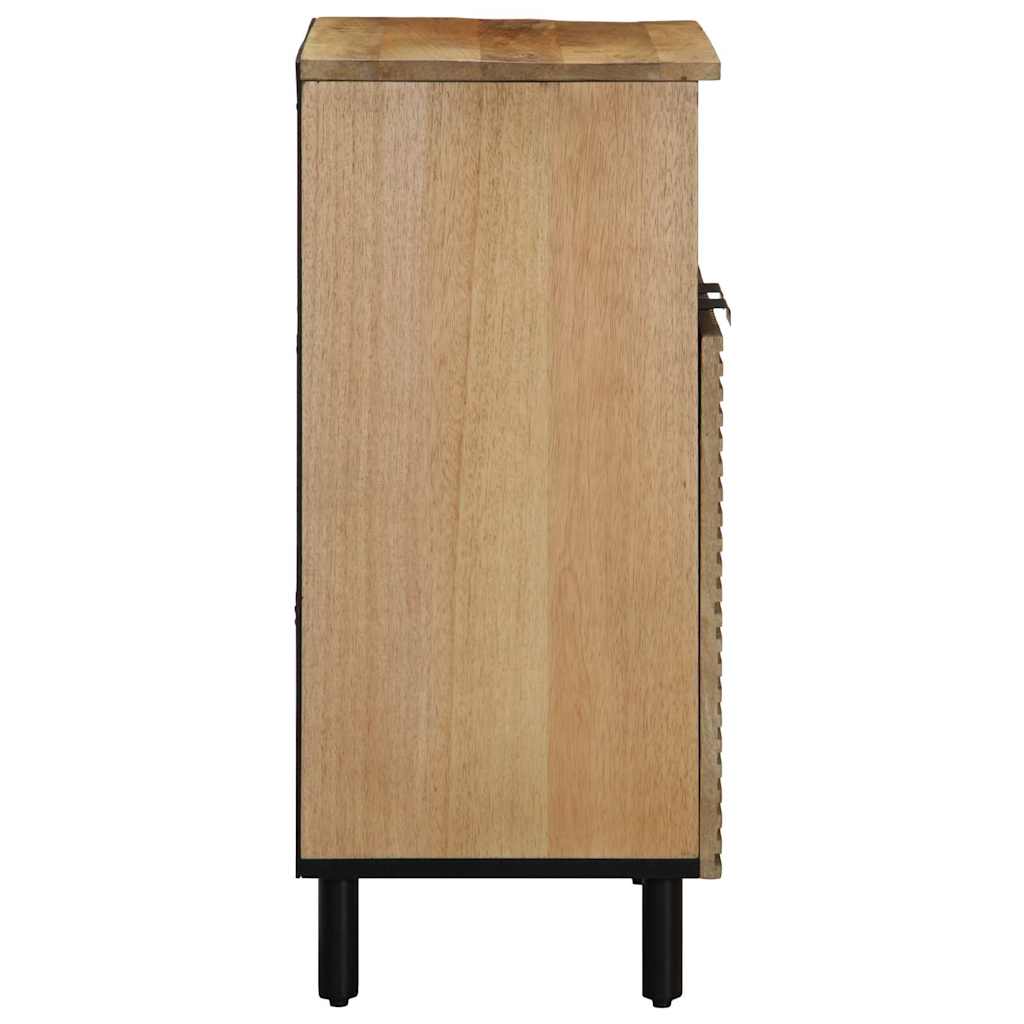 skænk 60x33x75 cm massivt mangotræ brun