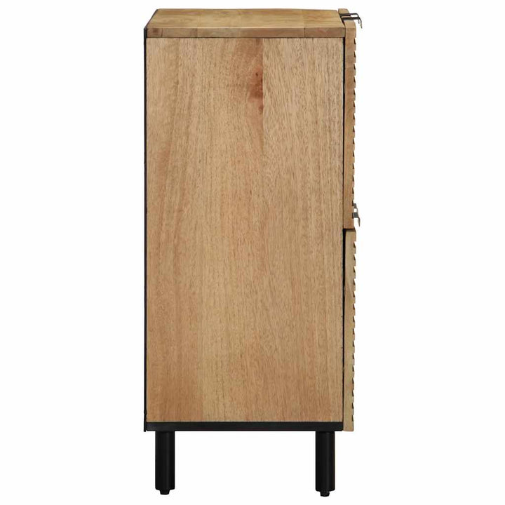skænk 60x33x75 cm massivt mangotræ brun