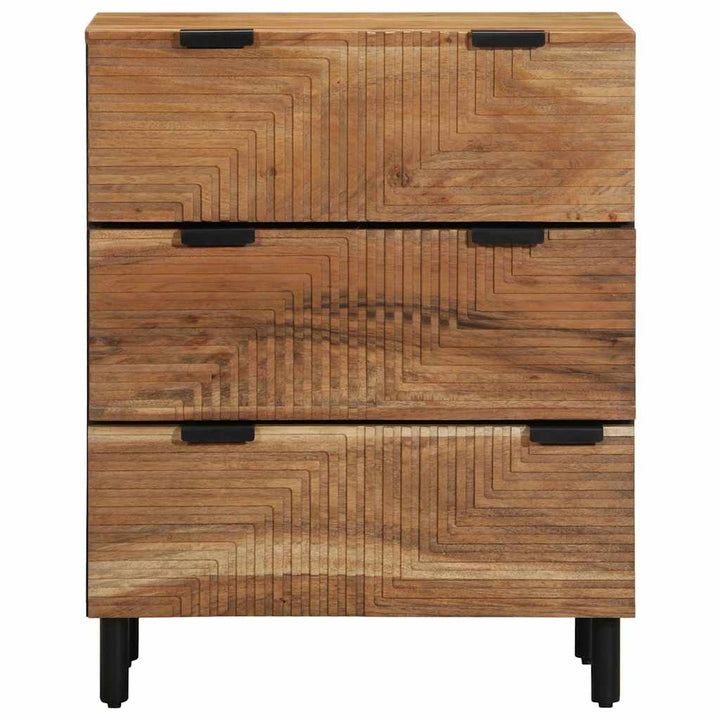 skænk 60x33x75 cm massivt akacietræ