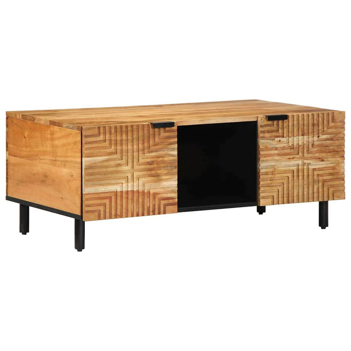 Sofabord Brown 100 x 54 x 40 cm Massivt Akacietræ