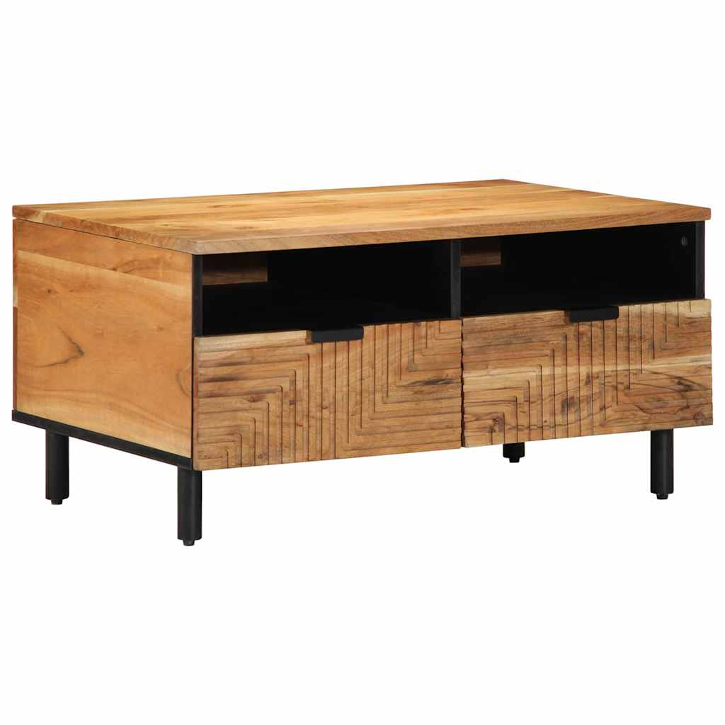 Sofabord Brun 80 x 54 x 40 cm Massivt Akacietræ