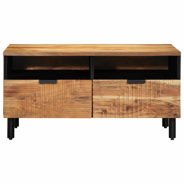 Sofabord Brun 80 x 54 x 40 cm Massivt Akacietræ