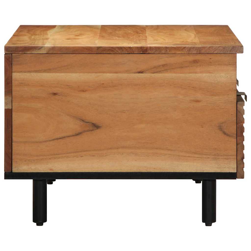 Sofabord Brun 80 x 54 x 40 cm Massivt Akacietræ