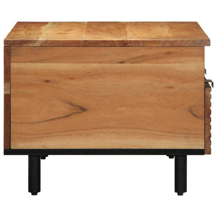 Sofabord Brun 80 x 54 x 40 cm Massivt Akacietræ