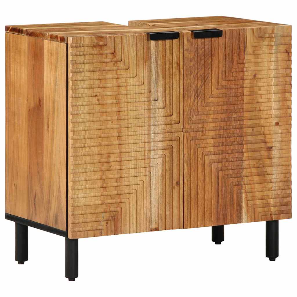 Badeværelsesskabsunder Brun 62 x 33 x 58 cm Massivt mangotræ