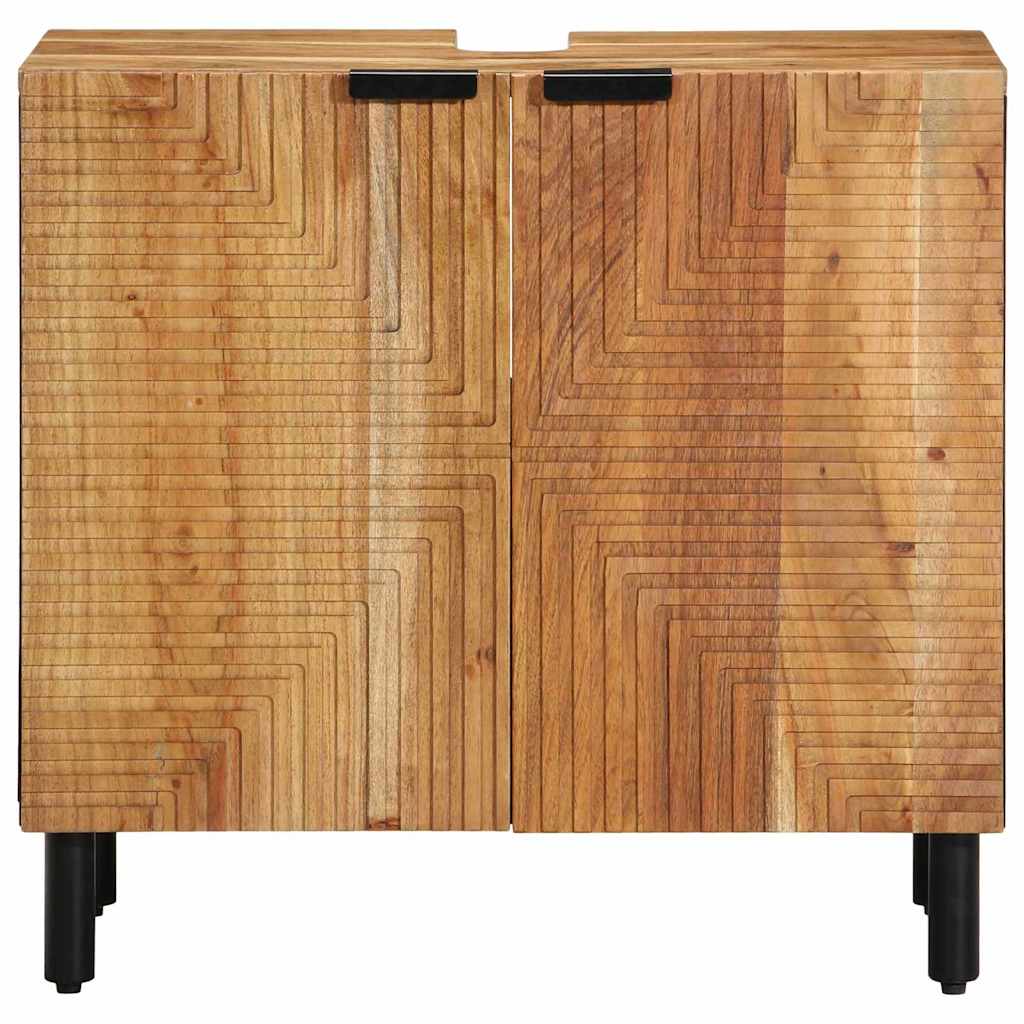 Badeværelsesskabsunder Brun 62 x 33 x 58 cm Massivt mangotræ