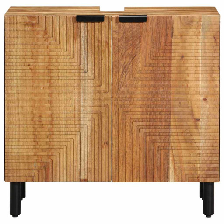 Badeværelsesskabsunder Brun 62 x 33 x 58 cm Massivt mangotræ