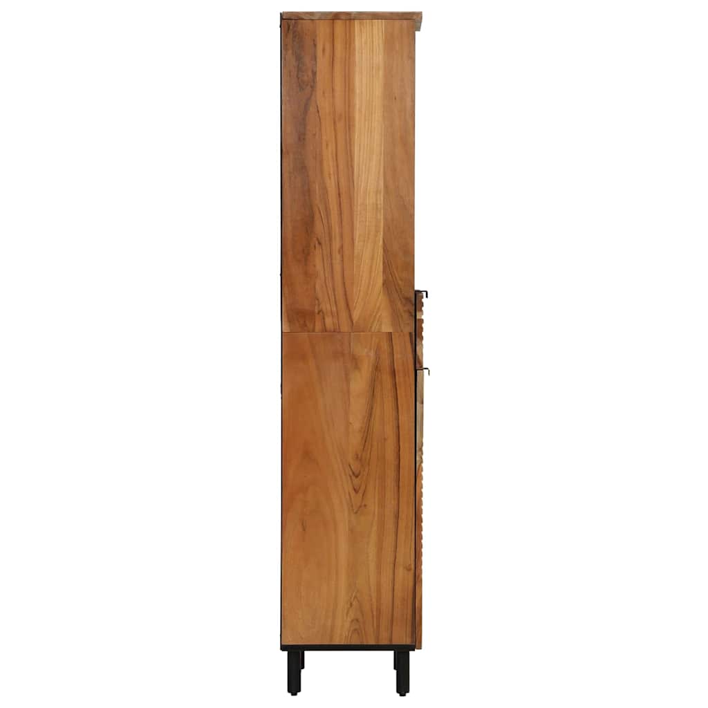 Badeværelsesskab Brun 38 x 33 x 160 cm Massivt mangotræ