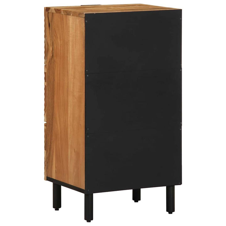 Sideboard med skuffe Brun 40 x 33 x 75 cm Massivt mangotræ