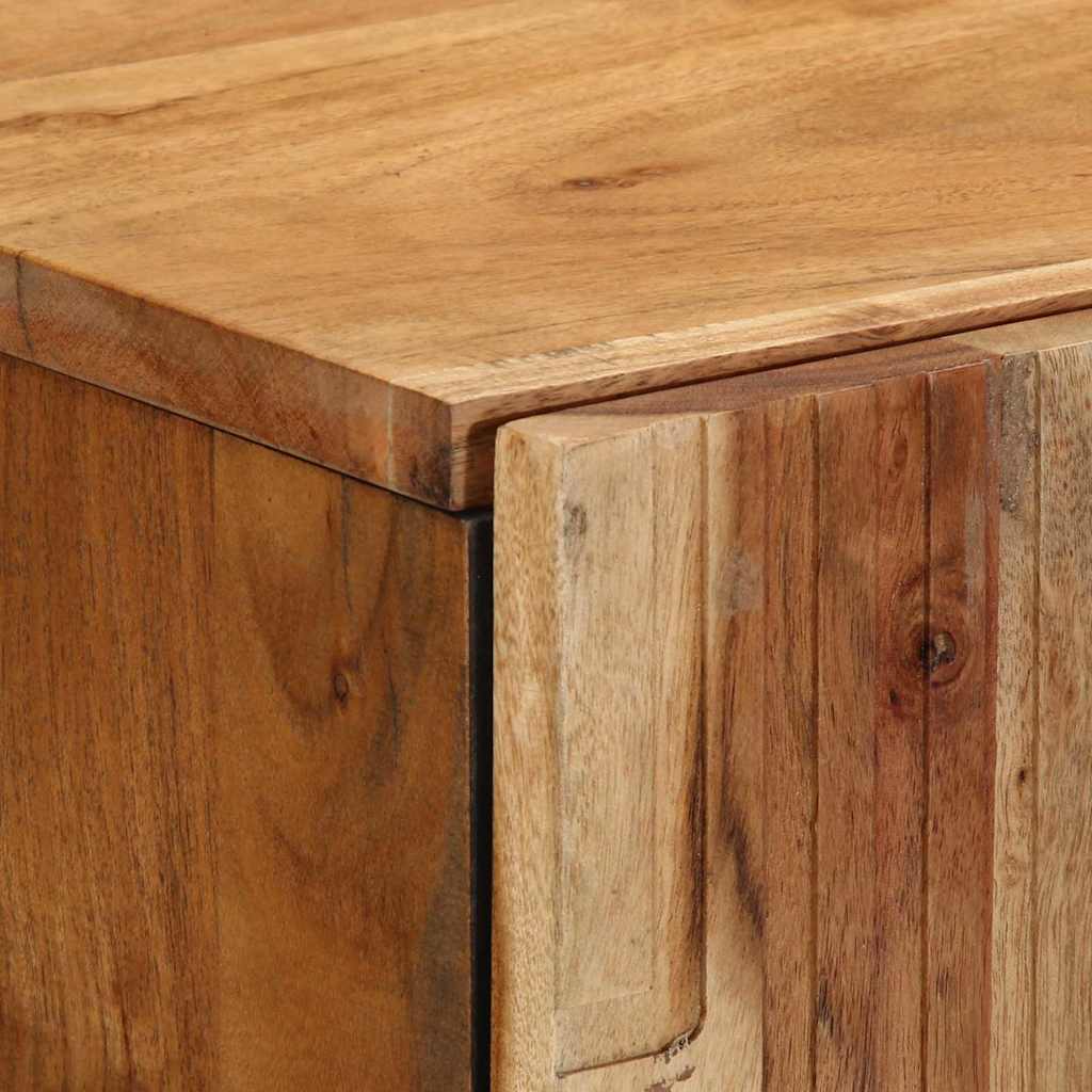Highboard med skuffe Brun 60 x 33 x 100 cm Massivt mangotræ