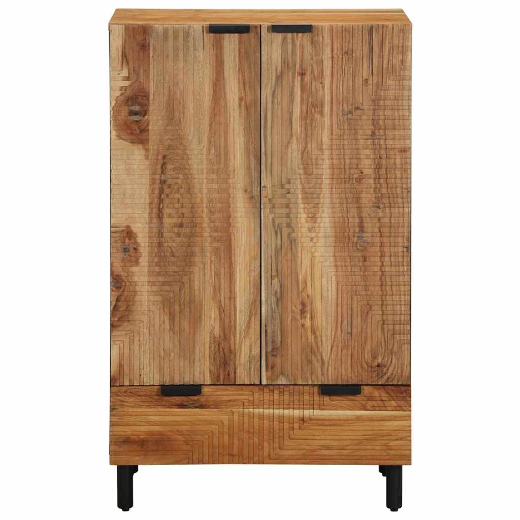 Highboard med skuffe Brun 60 x 33 x 100 cm Massivt mangotræ