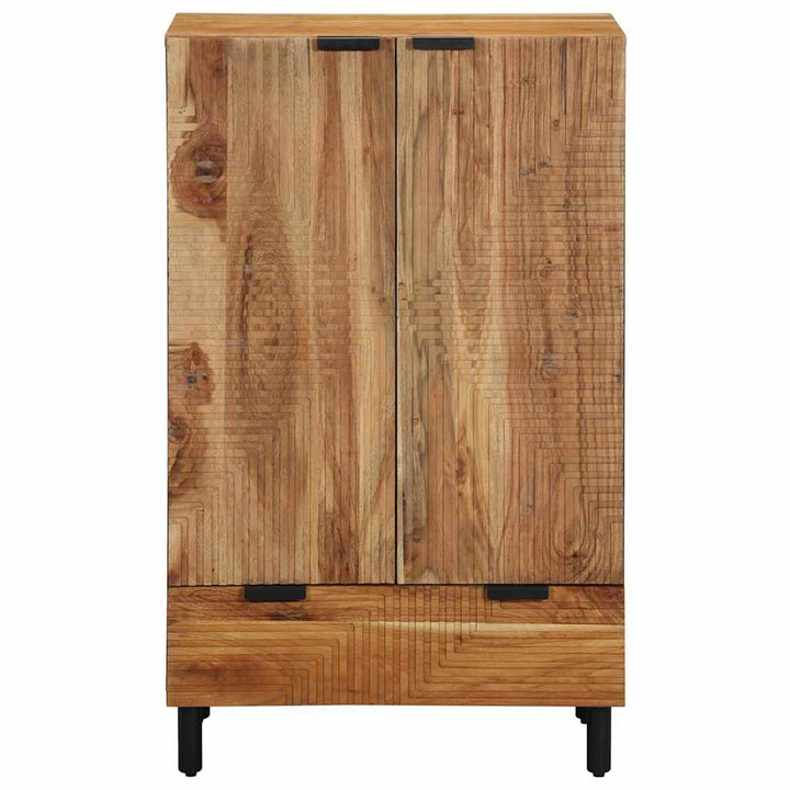 Highboard med skuffe Brun 60 x 33 x 100 cm Massivt mangotræ