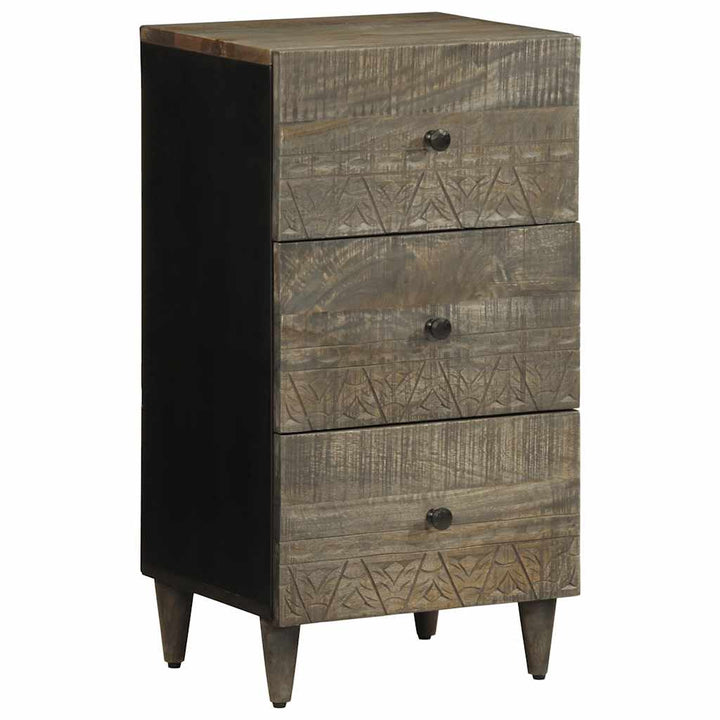 skænk 40x33x75 cm massivt mangotræ