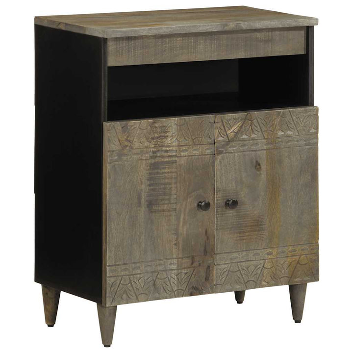 skænk 60x33x75 cm massivt mangotræ