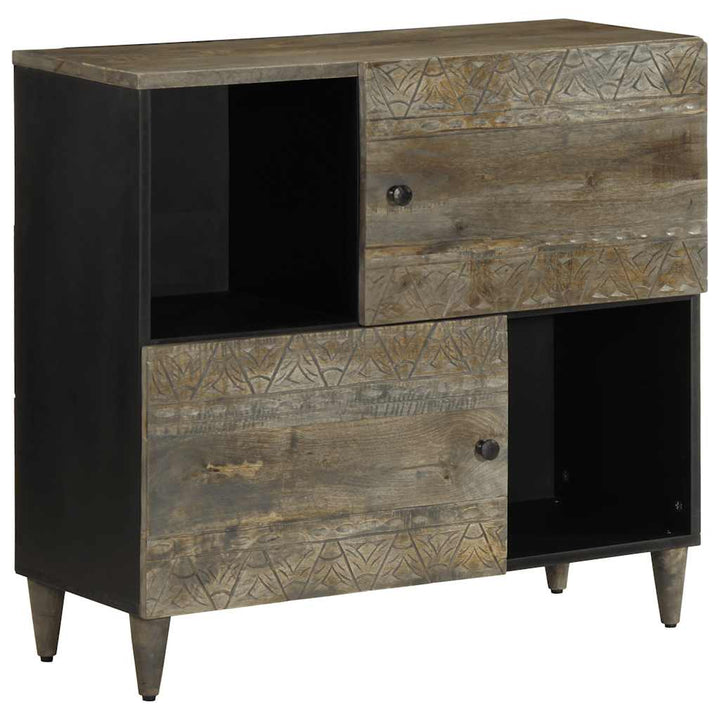 skænk 80x33x75 cm massivt mangotræ