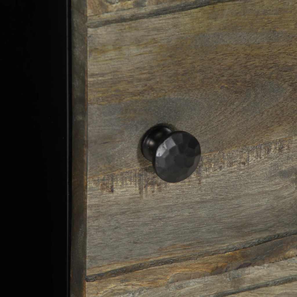 skænk 80x33x75 cm massivt mangotræ