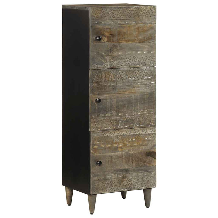 skab 40x33x110 cm massivt mangotræ