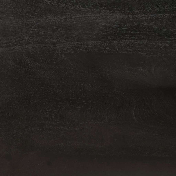 Sideboard Sort og Guld 60 x 33 x 75 cm Massivt mangotræ