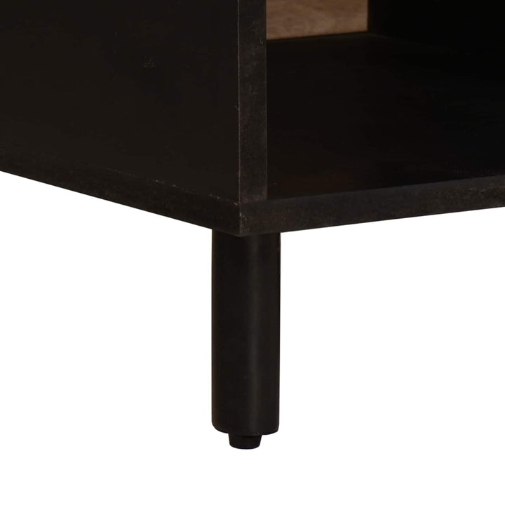 Sofabord Hvid 80 x 50 x 40 cm Massivt mangotræ