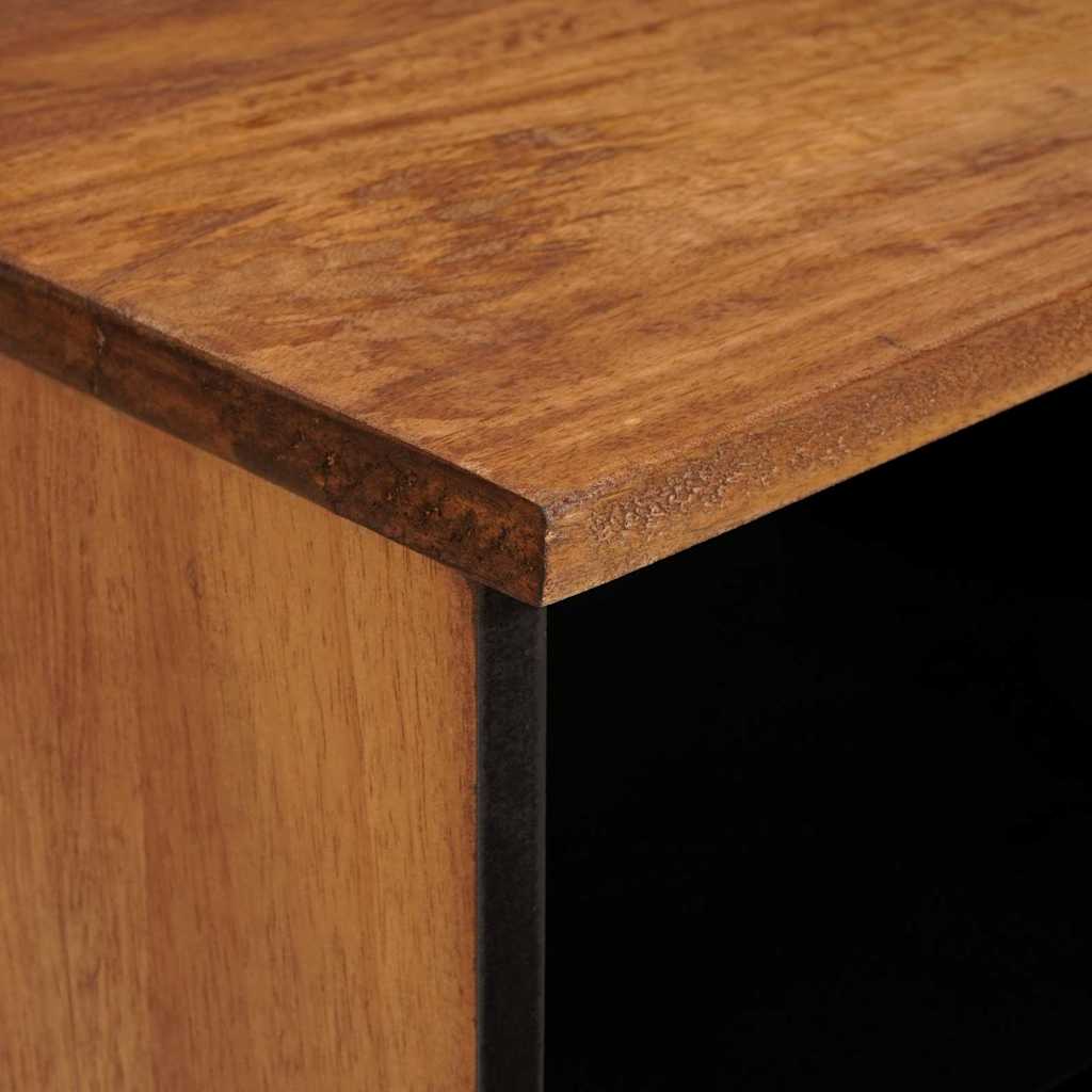 TV-skab Acacia Brun Finish 70 x 33 x 46 cm Massivt mangotræ