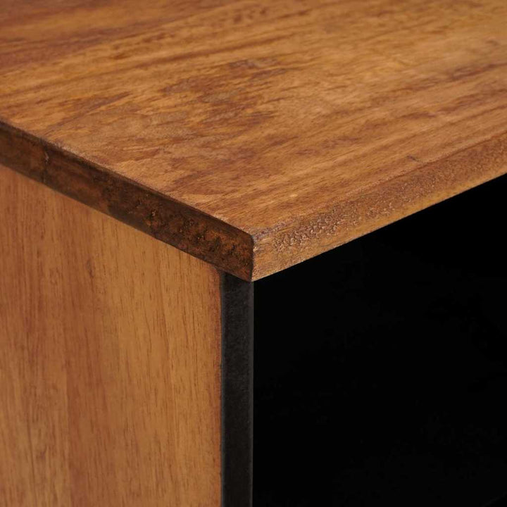 TV-skab Acacia Brun Finish 70 x 33 x 46 cm Massivt mangotræ