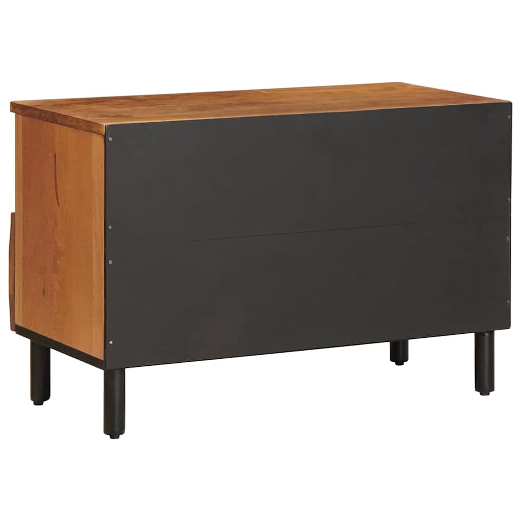 TV-skab Acacia Brun Finish 70 x 33 x 46 cm Massivt mangotræ