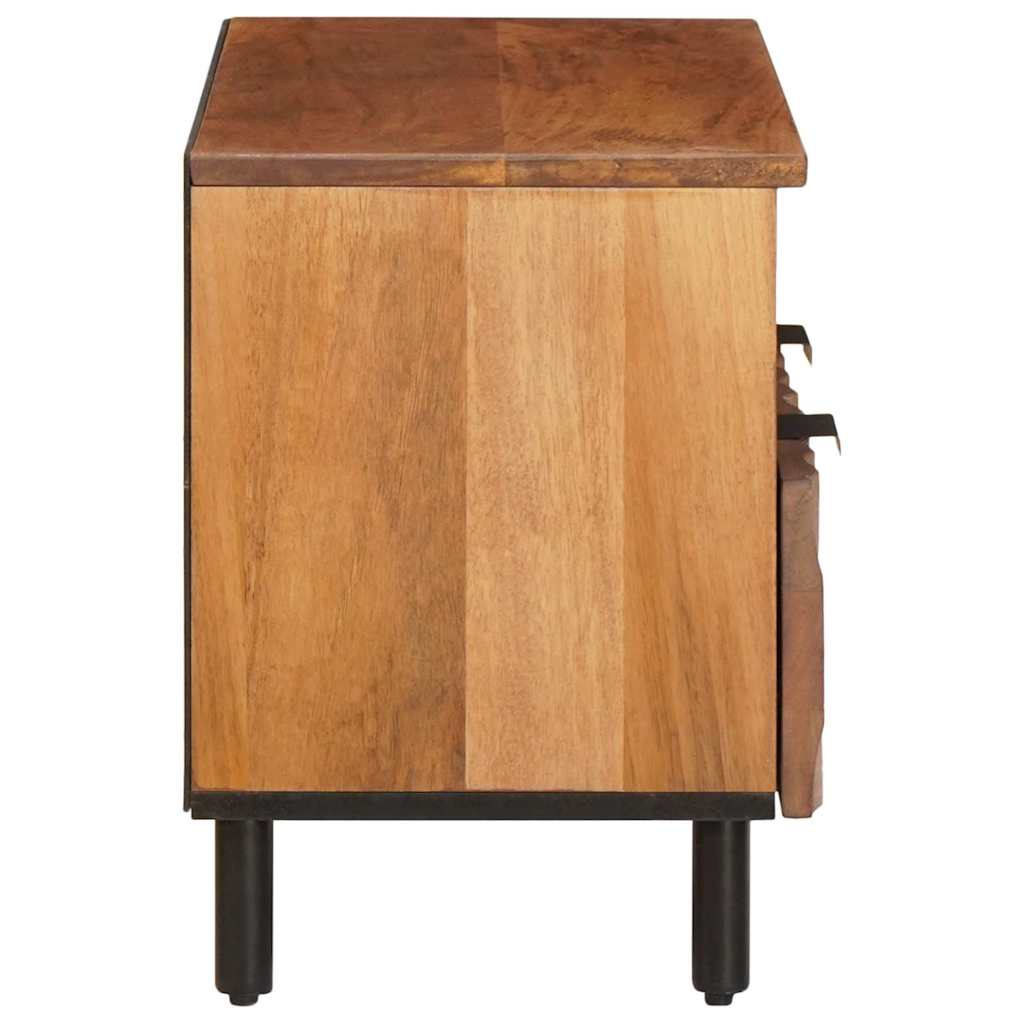 TV-skab Acacia Brun Finish 70 x 33 x 46 cm Massivt mangotræ