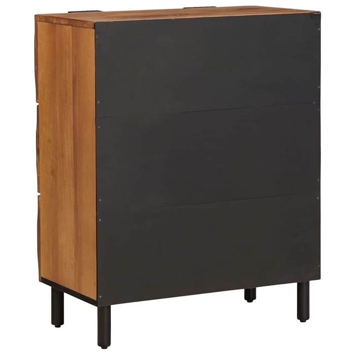 Sideboard 60 x 33 x 75 cm Massivt mangotræ Acacia Brun Finish