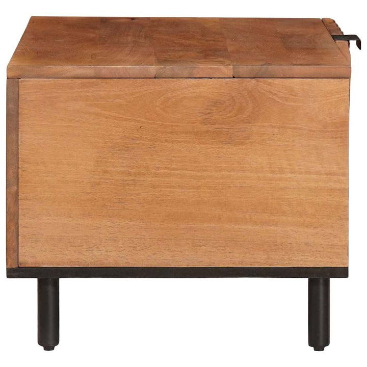 Sofabord Brun 80 x 50 x 40 cm Massivt mangotræ