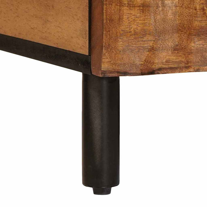 Sofabord Brun 80 x 50 x 40 cm Massivt mangotræ