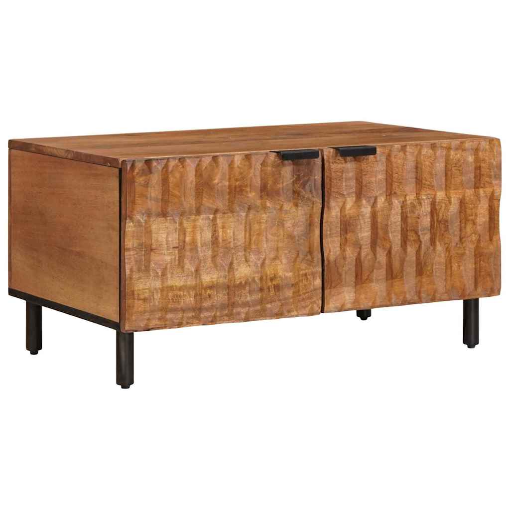 Sofabord Brun 80 x 50 x 40 cm Massivt mangotræ