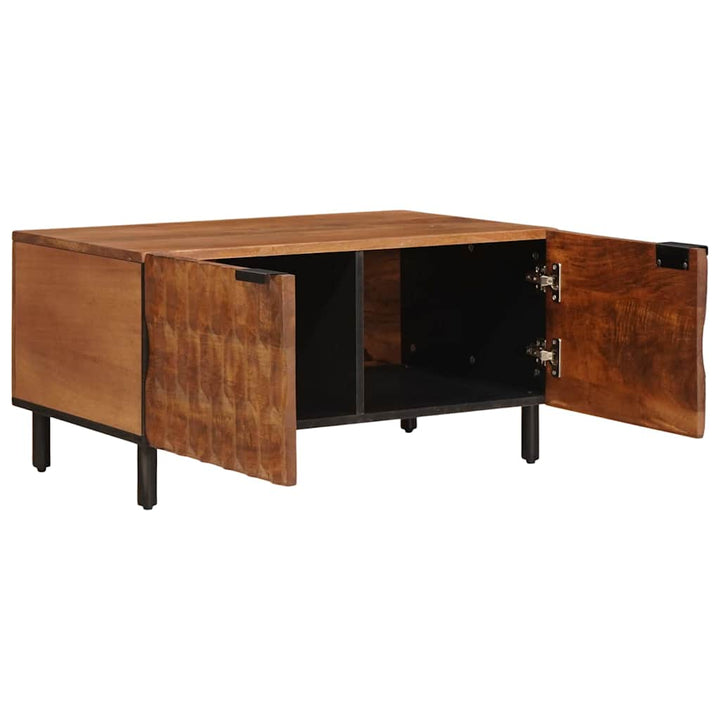 Sofabord Brun 80 x 50 x 40 cm Massivt mangotræ