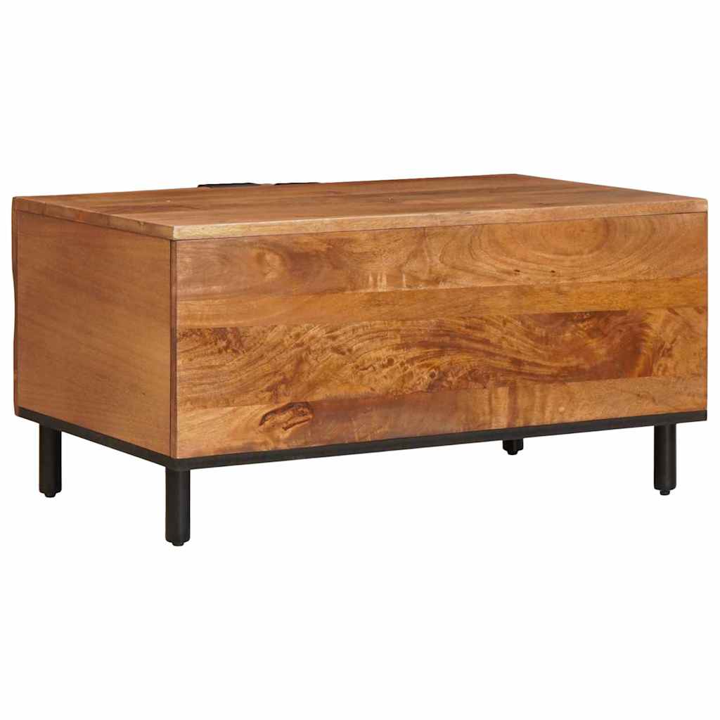 Sofabord Brun 80 x 50 x 40 cm Massivt mangotræ