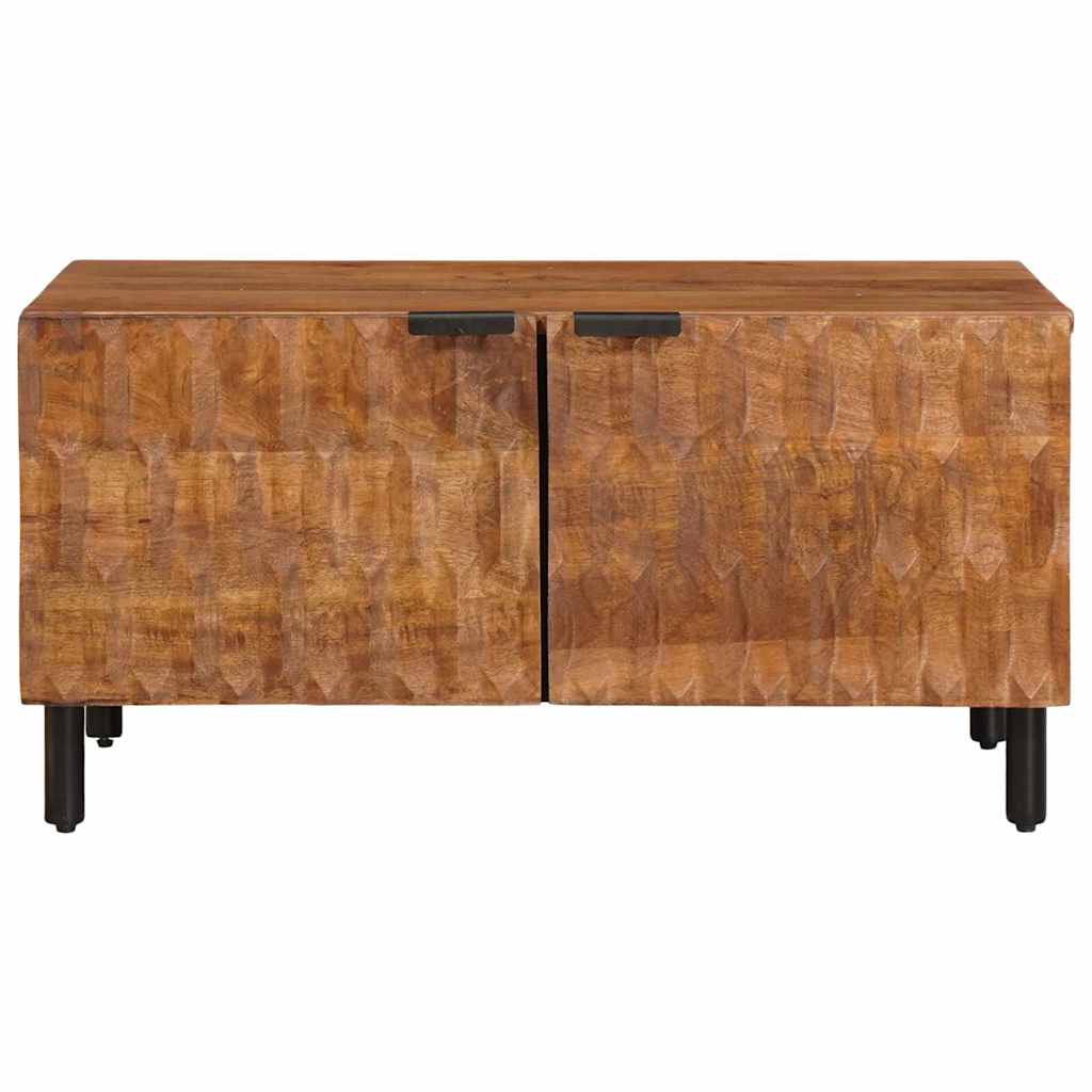 Sofabord Brun 80 x 50 x 40 cm Massivt mangotræ