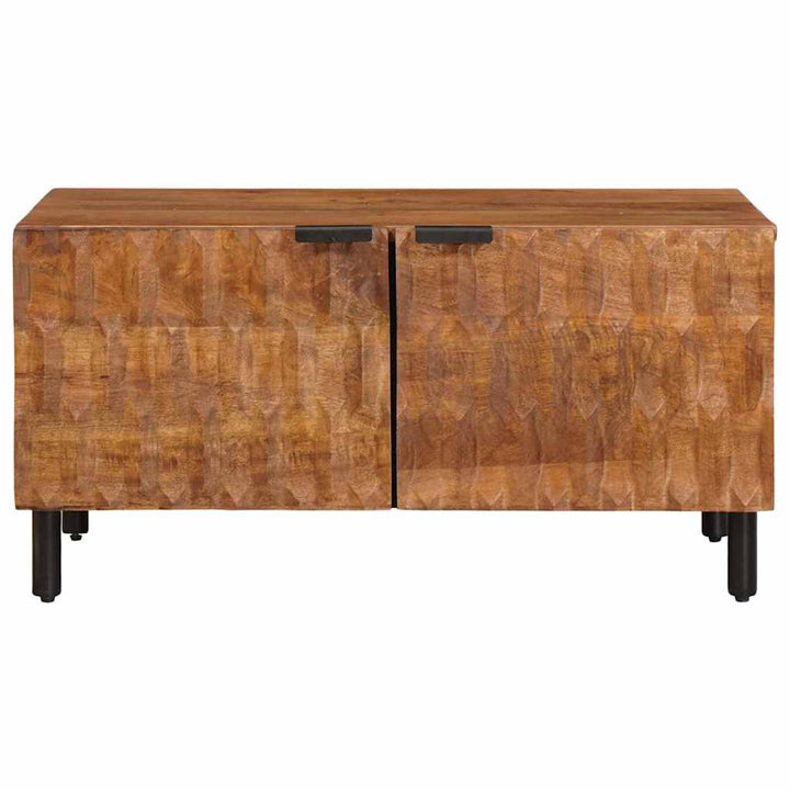 Sofabord Brun 80 x 50 x 40 cm Massivt mangotræ