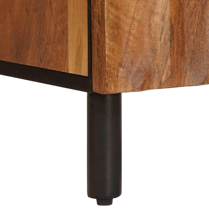 Sideboard Acacia Brun Finish 40 x 33 x 75 cm Massivt mangotræ