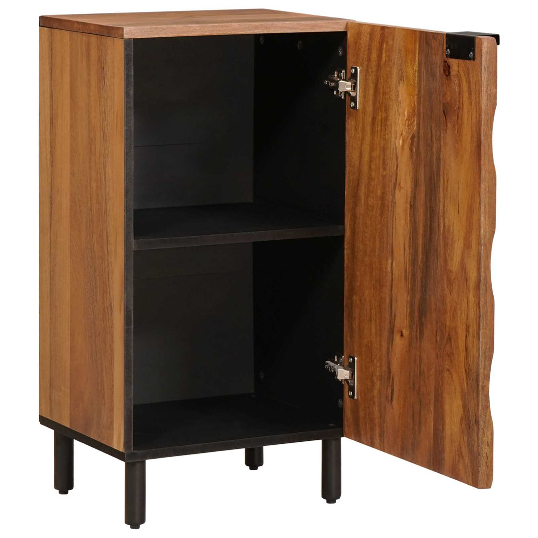 Sideboard Acacia Brun Finish 40 x 33 x 75 cm Massivt mangotræ